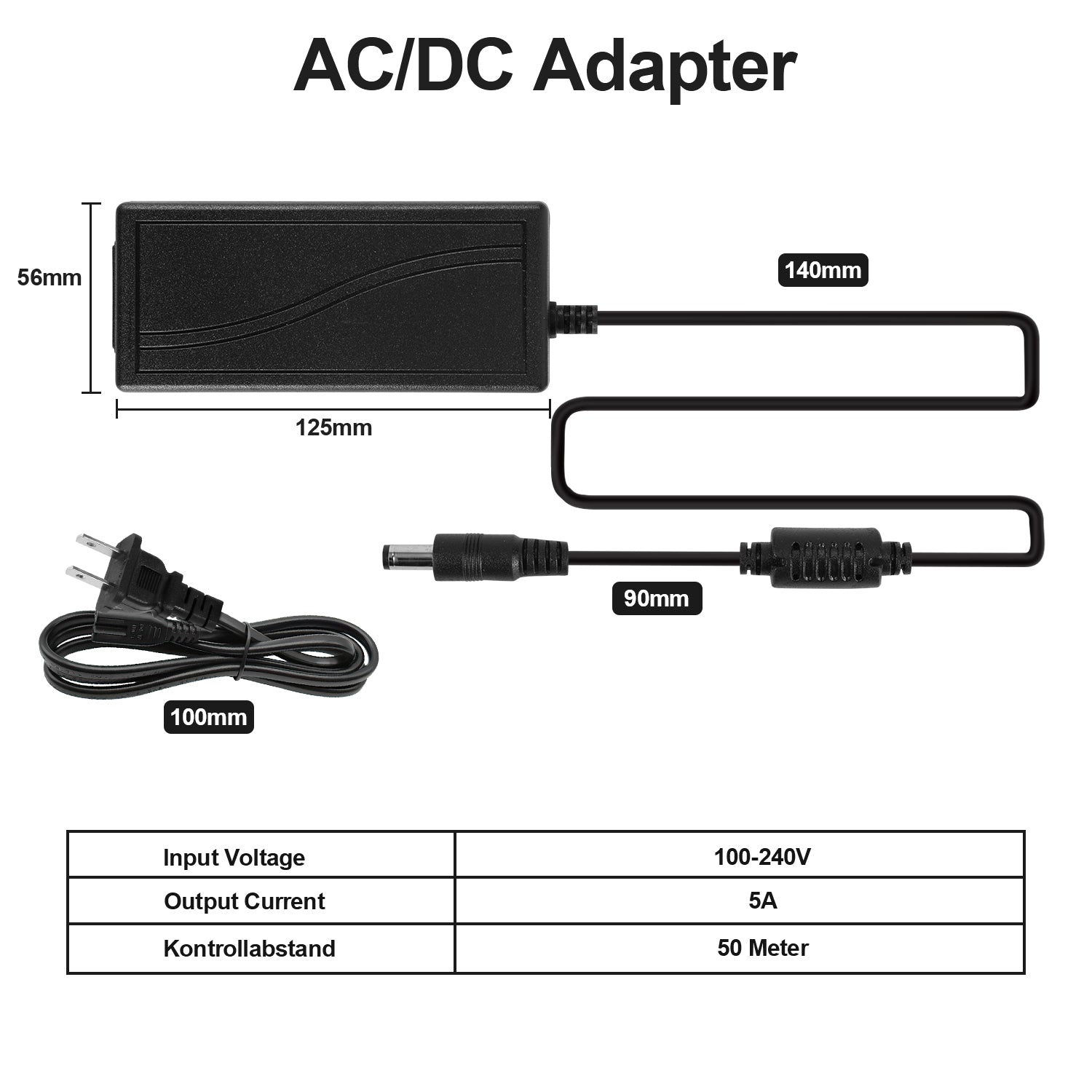 Cosmo Go 1500N Linear Actuator Linearmotor Elektrozylinder 50-400mm