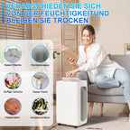 Cosmo Go Luftentfeuchter 26L/Tag mit Wifi/APP-Steuerung