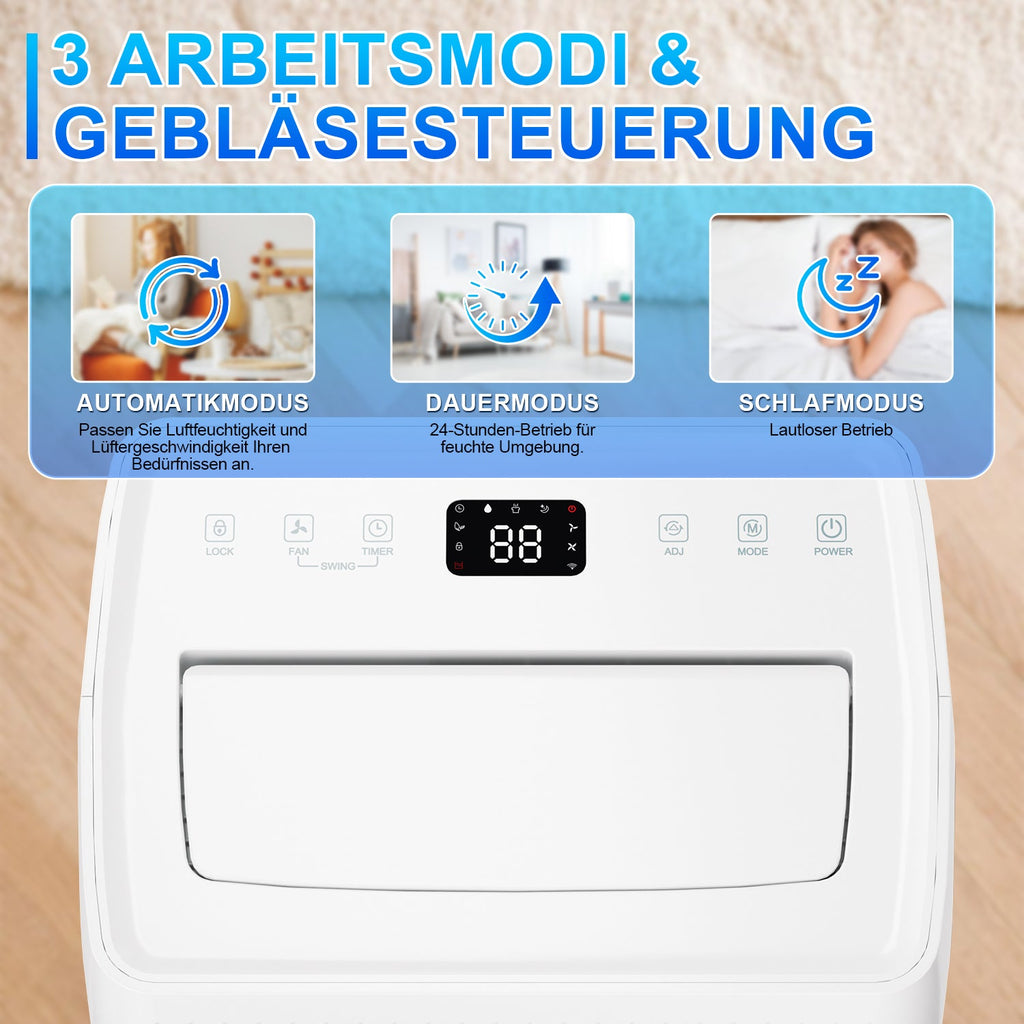 Cosmo Go Luftentfeuchter 26L/Tag mit Wifi/APP-Steuerung