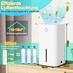 Cosmo Go Luftentfeuchter Mini Entfeuchter Tragbarer 850ml