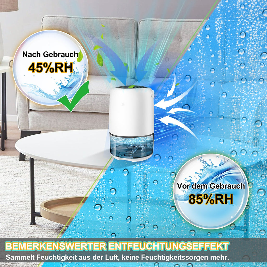 Cosmo Go Luftentfeuchter Mini Tragbarer 1100 ml