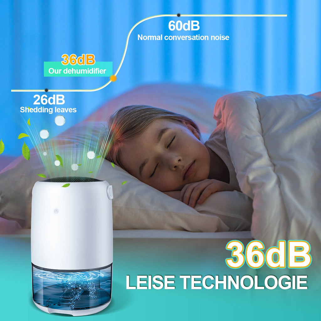 Cosmo Go Luftentfeuchter Mini Tragbarer 1100 ml