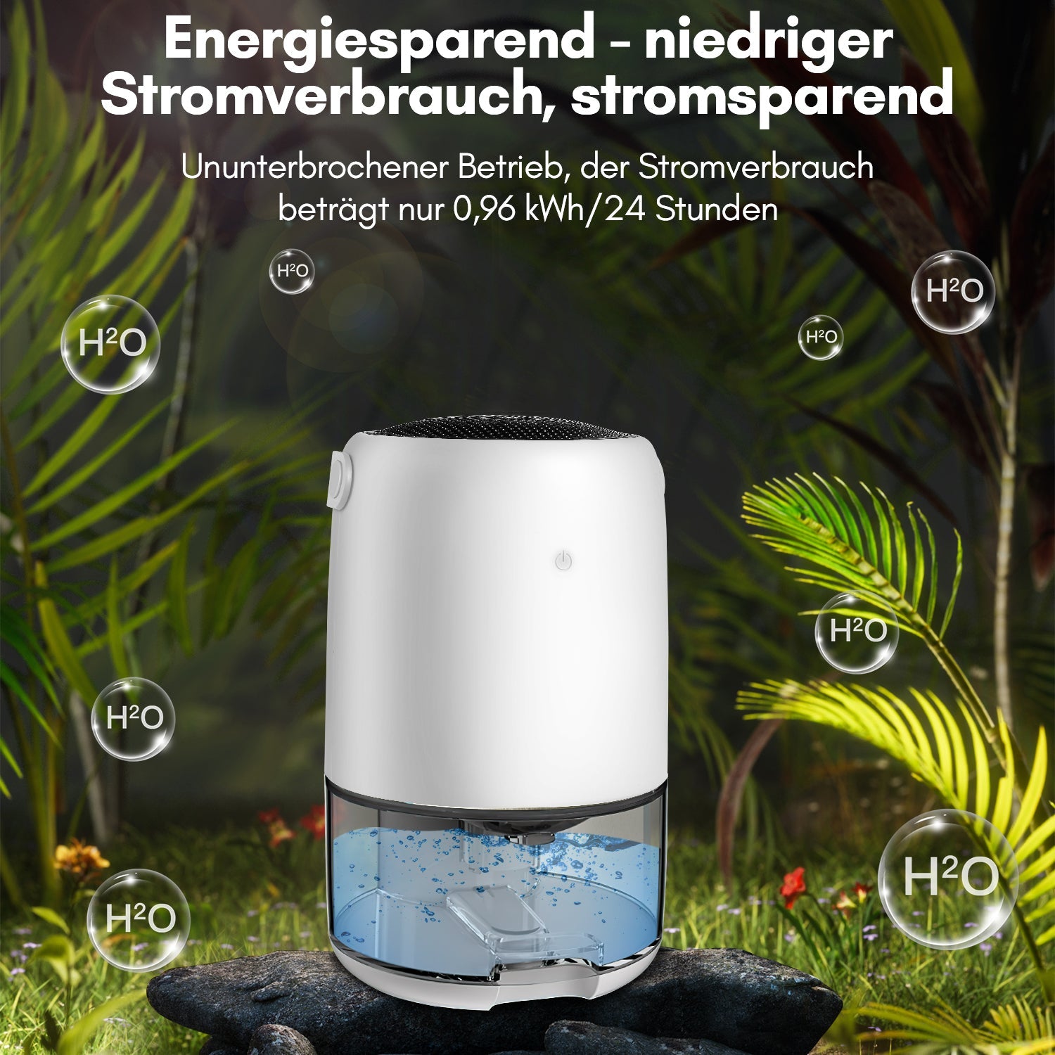 Cosmo Go Luftentfeuchter Mini Tragbarer 1100 ml