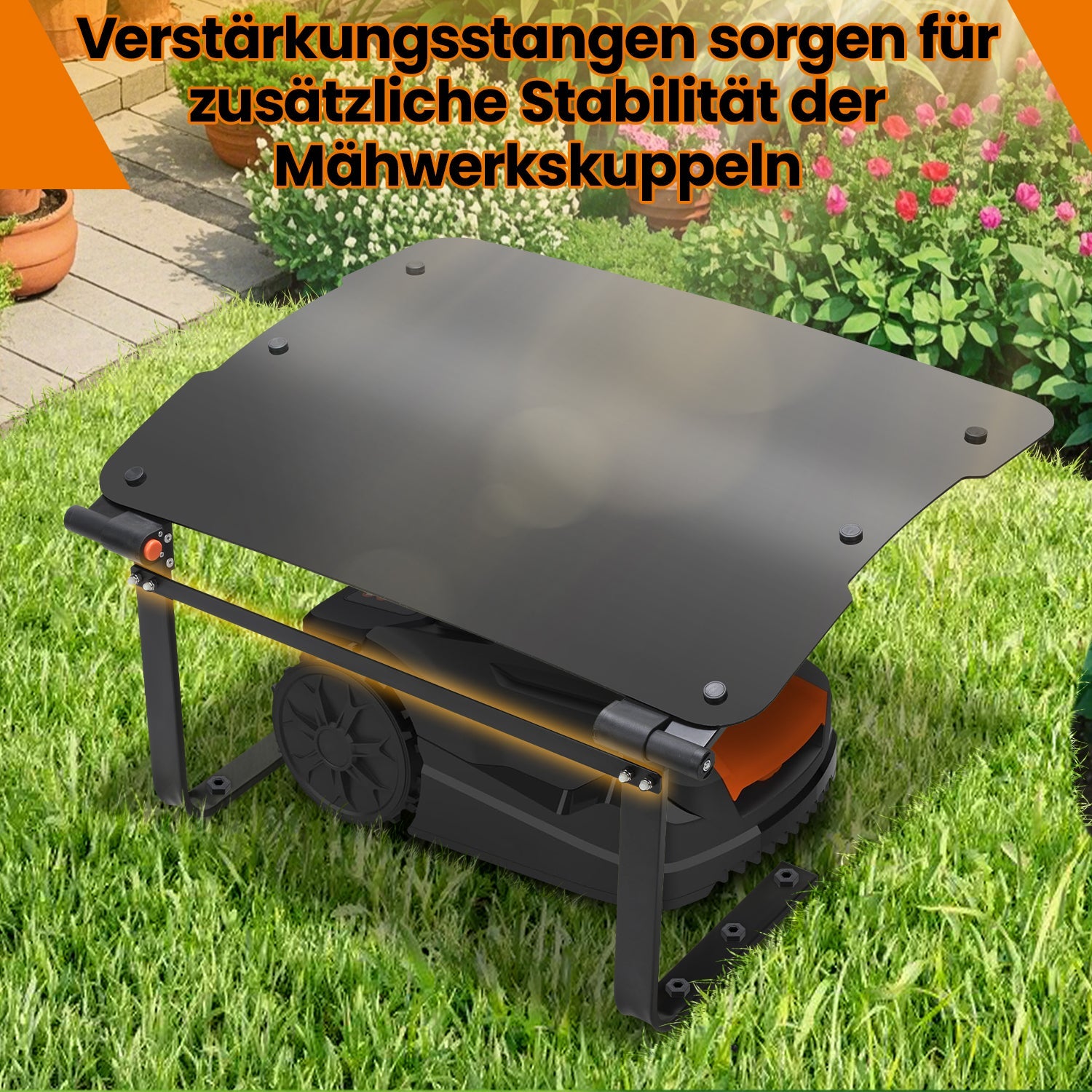 Mähroboter Garage