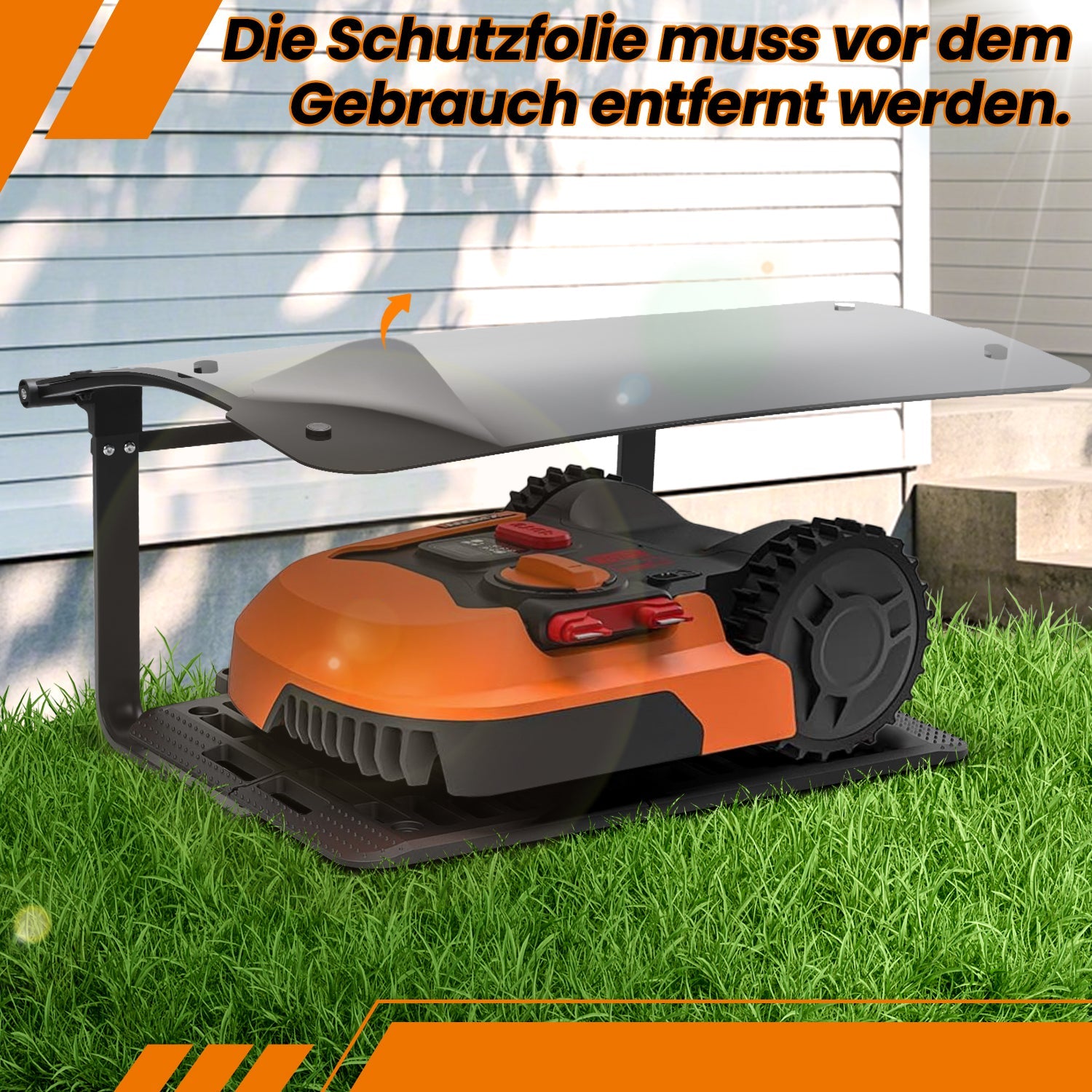 Mähroboter Garage