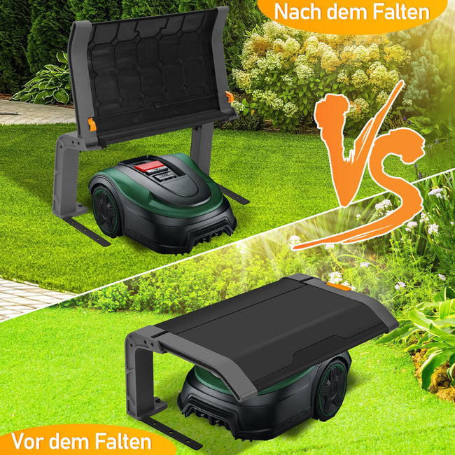 Cosmo Go Mähroboter Garage Klappbar Schwarz Main Image