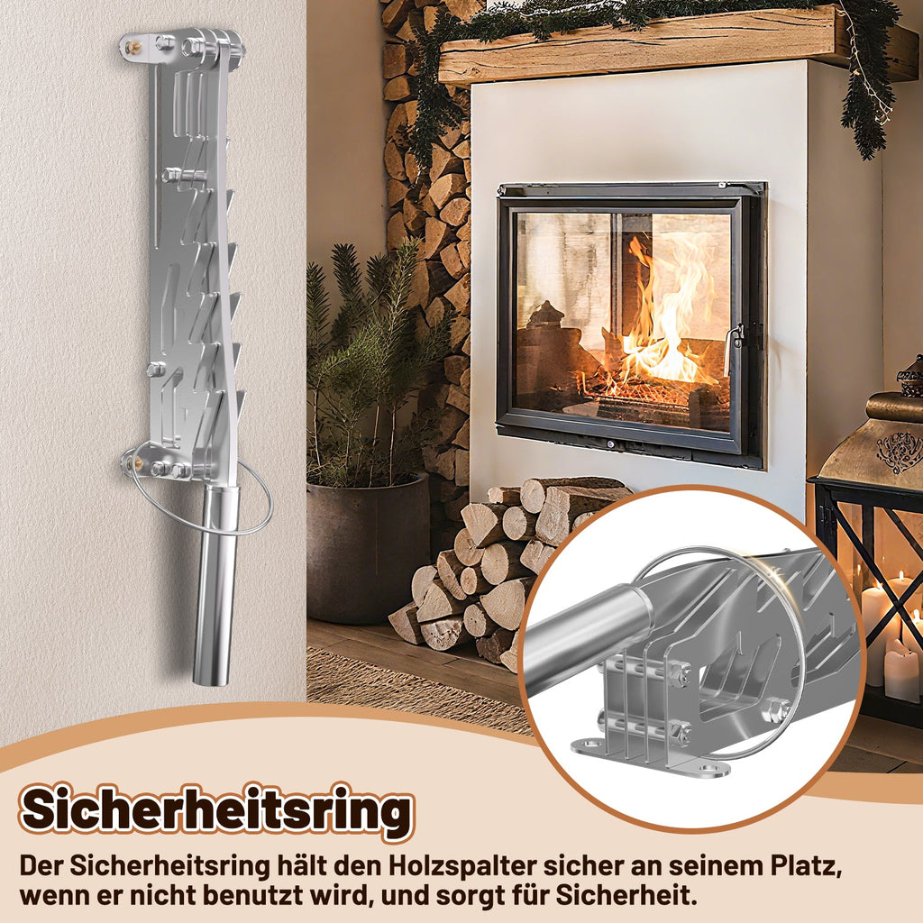 Cosmo Go Manueller Holzspalter Wandhalterung Brennholzspalter