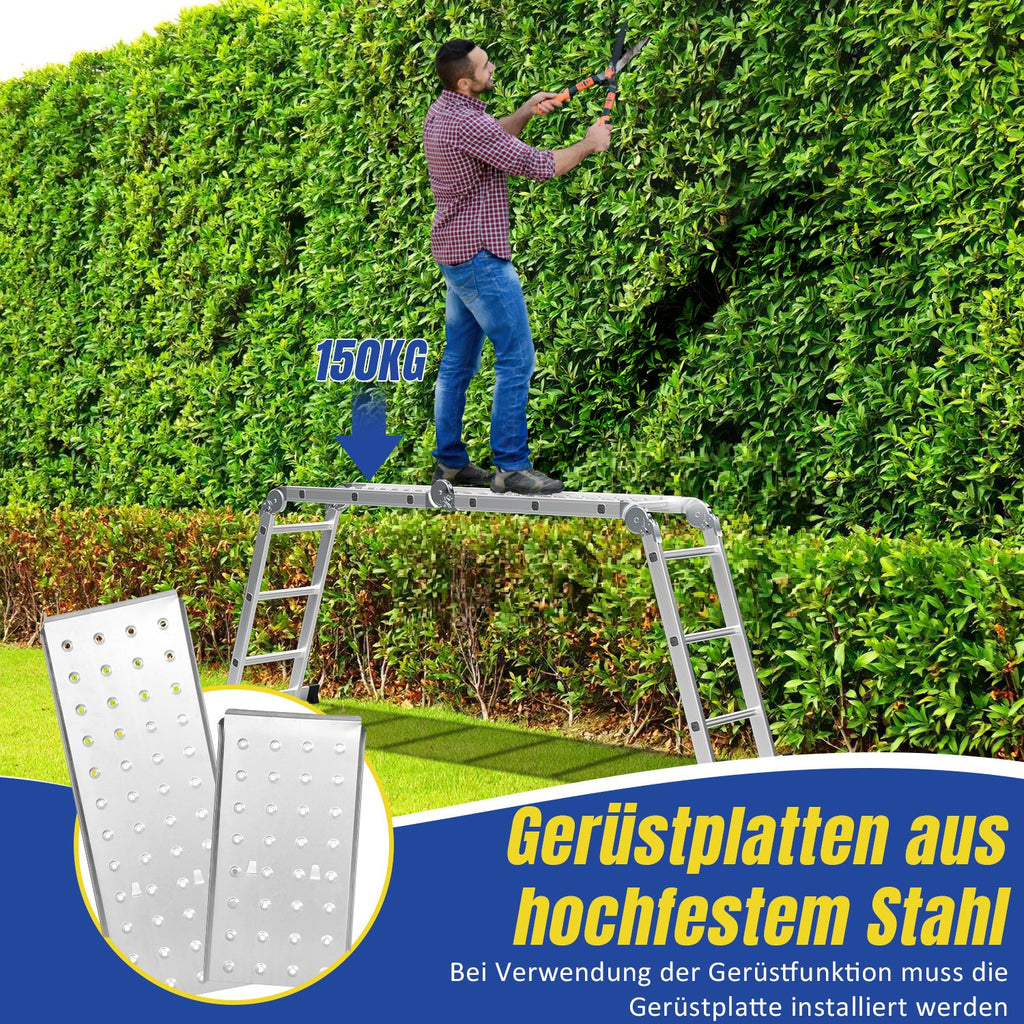 Cosmo Go 7-in-1 Aluminium Mehrzweckleiter 3.6M/4.7M/5.8M