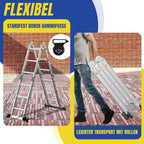 Cosmo Go 7-in-1 Aluminium Mehrzweckleiter 3.6M/4.7M/5.8M