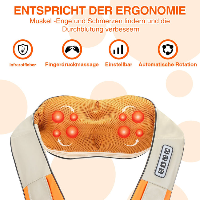 Cosmo Go Nackenmassagegerät Shiatsu Massage Auto Elektrische Main Image