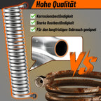 Cosmo Go Ofenrohr Kaminrohr mit integrierter Heizspirale Ø12cm/15cm Edelstahl