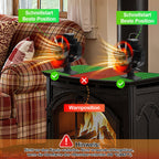 Cosmo Go Kaminventilator Ofenventilator 6-Blättern Oszillation