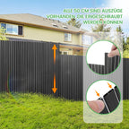 Cosmo Go PVC Sichtschutzmatte Balkon Sichtschutz Doppelte Verstärkung
