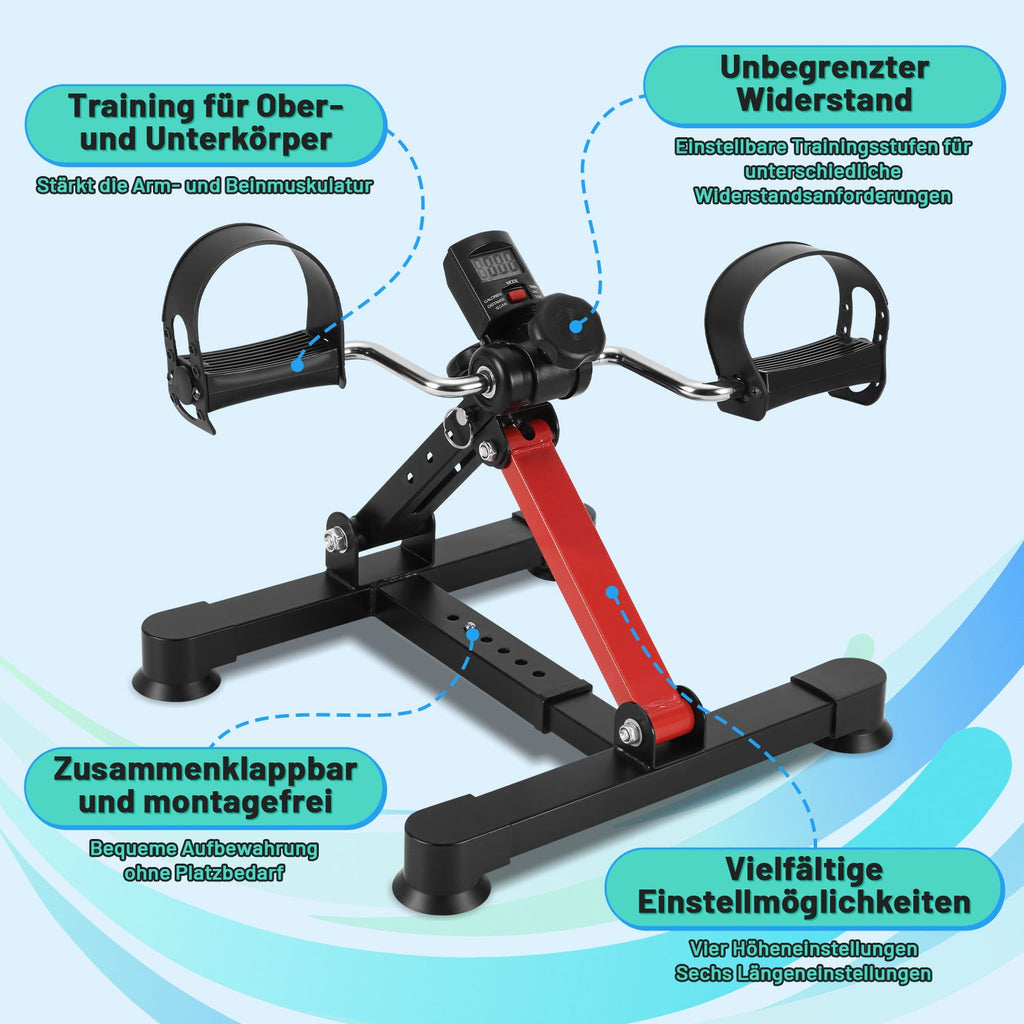 Cosmo Go Mini Heimtrainer Pedaltrainer Mini Bike