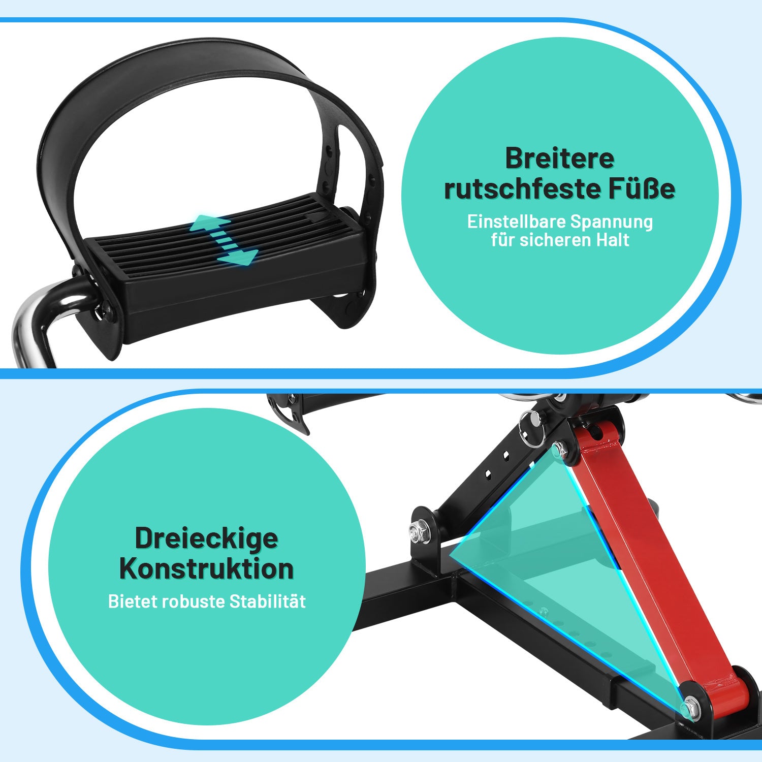 Cosmo Go Mini Heimtrainer Pedaltrainer Mini Bike