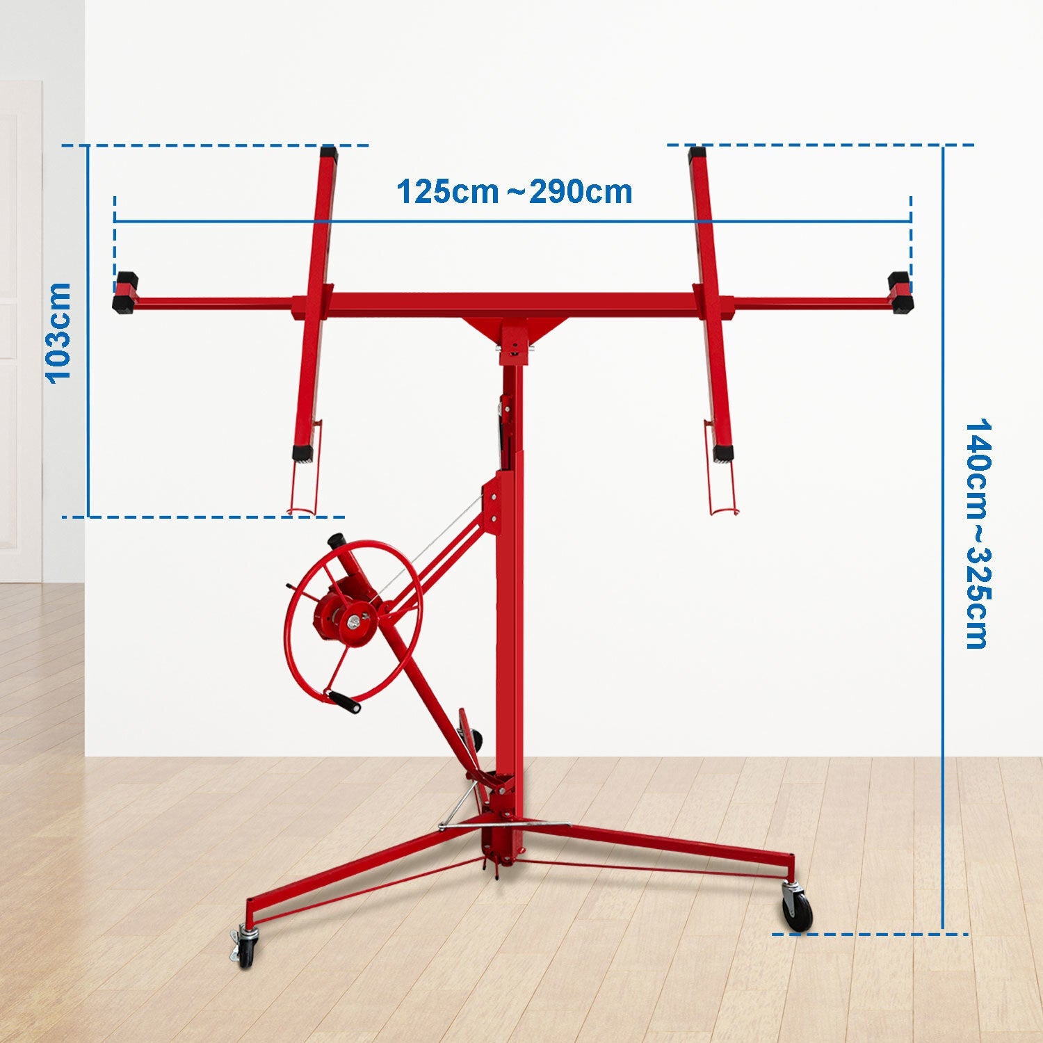 Cosmo Go Plattenheber 68 kg Traglast klappbar Höhenverstellbar 140cm -325cm