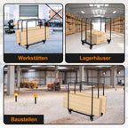 Cosmo Go Plattenwagen Transportwagen bis 680kg