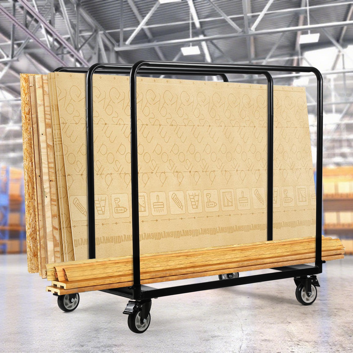 Cosmo Go Plattenwagen Transportwagen bis 680kg