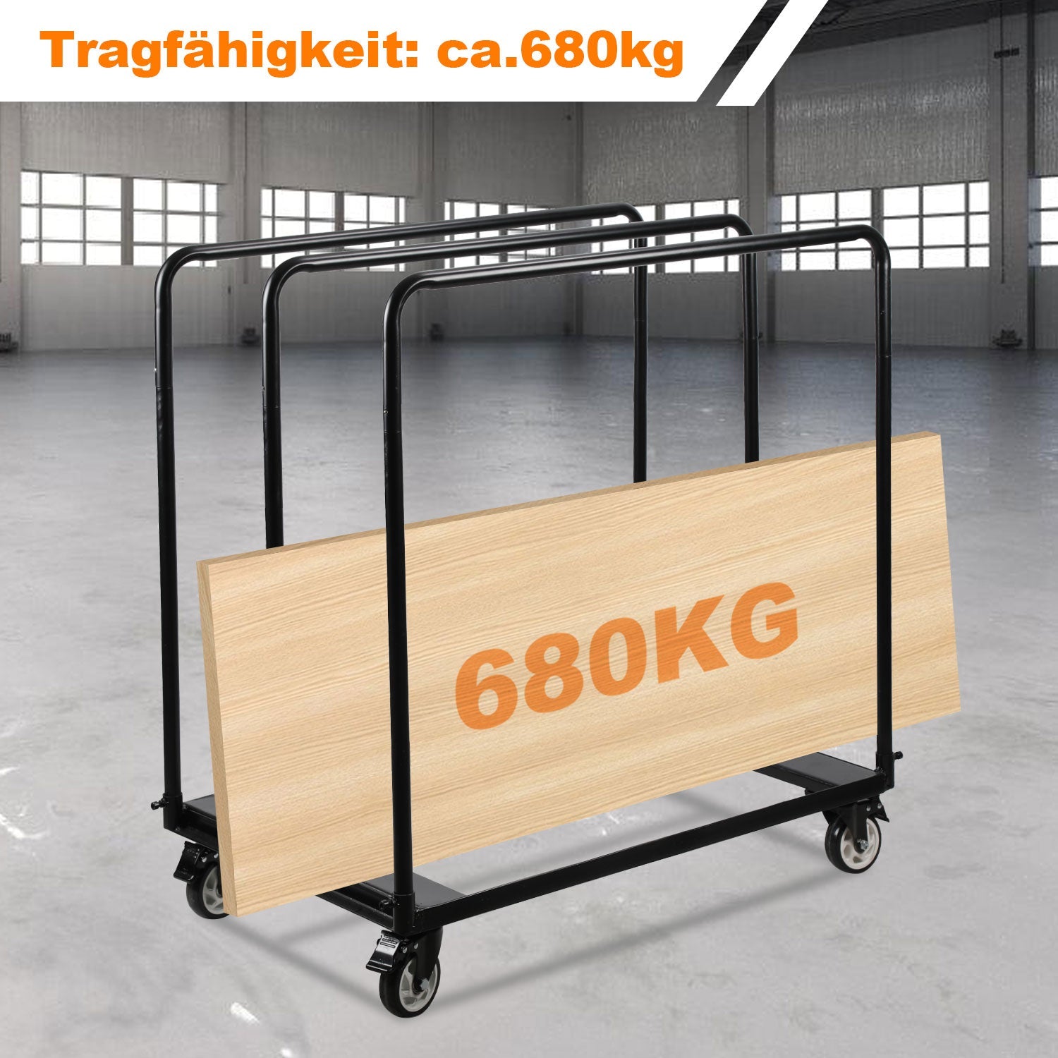 Cosmo Go Plattenwagen Transportwagen bis 680kg