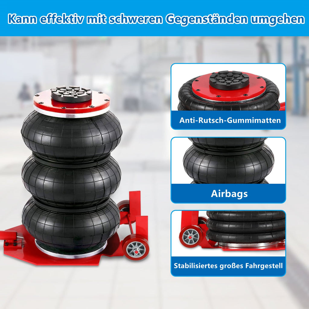 Cosmo Go 3T Pneumatischer Dreifachbeutel-Airjack