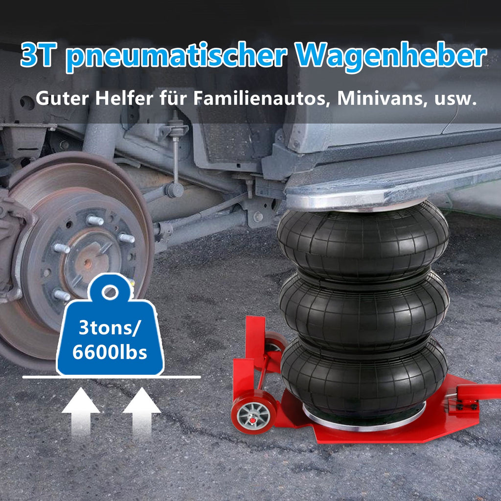 Cosmo Go 3T Pneumatischer Dreifachbeutel-Airjack