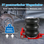 Cosmo Go 3T Pneumatischer Dreifachbeutel-Airjack