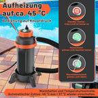 Cosmo Go Poolheizung Elektrisch Schwimmbadheizung bis zu 45°