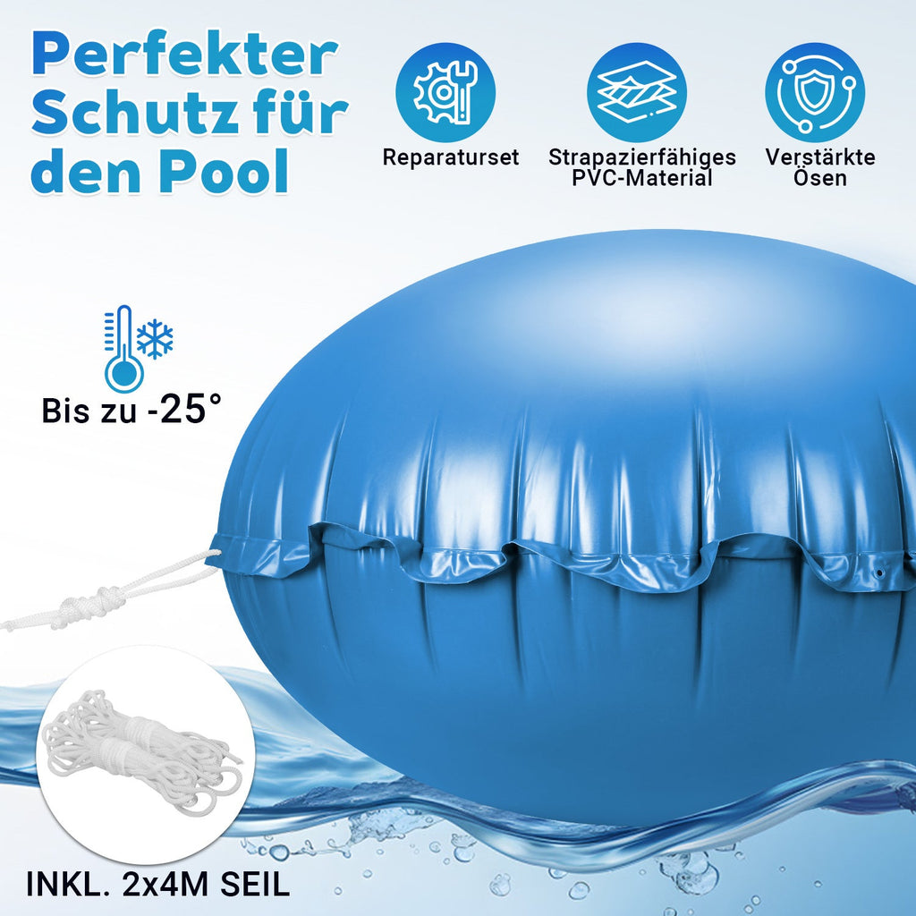 Cosmo Go Poolkissen Luftkissen Winter Rund Ø2m/3m