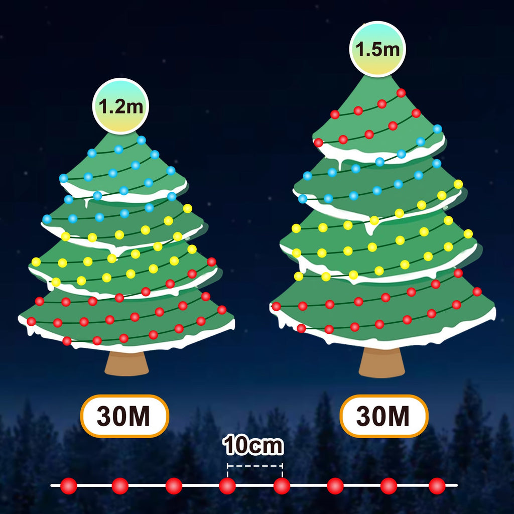 Cosmo Go Lichterkette RGBIC 20m/30m App Steuerung  & Fernbedienung