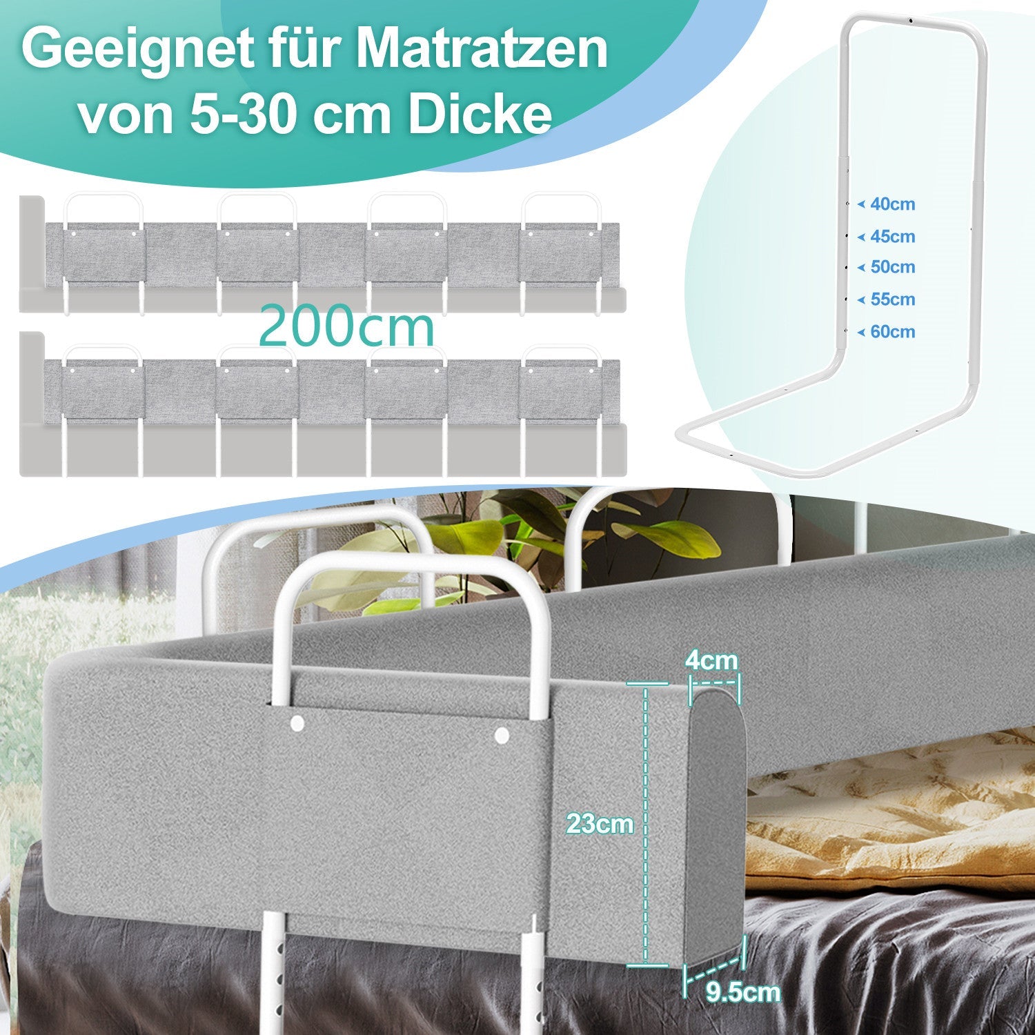 Rausfallschutz Bett