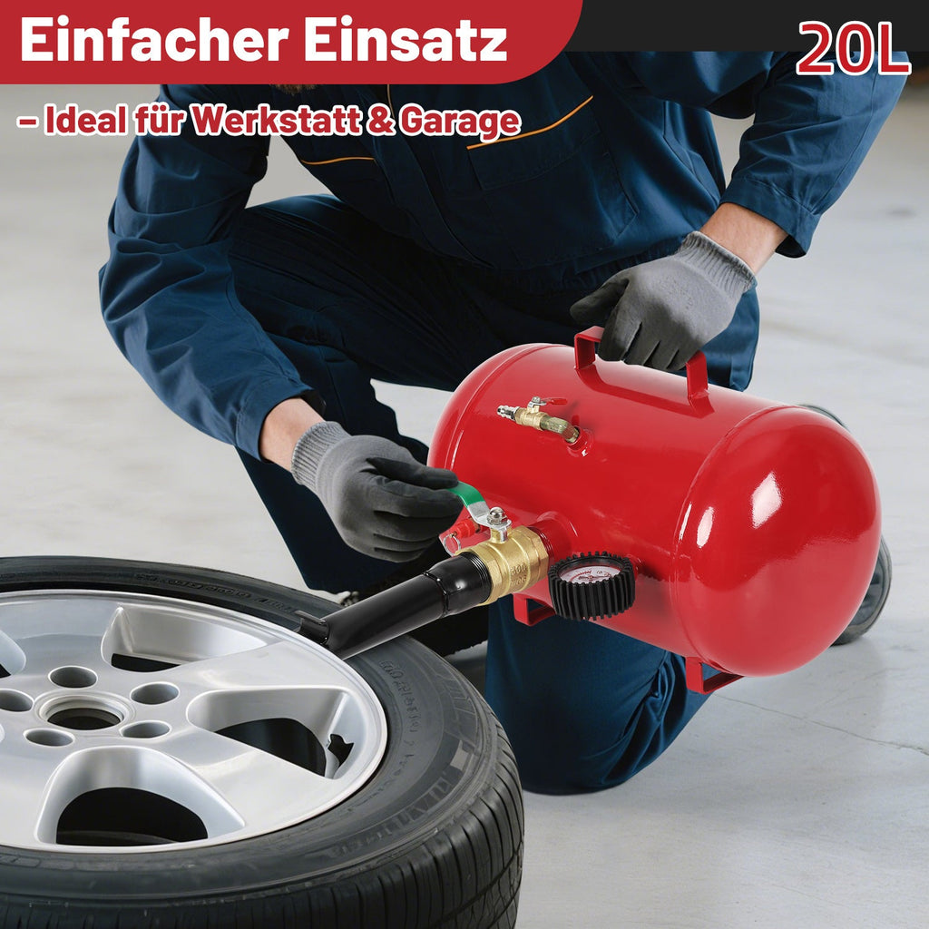 Cosmo Go Reifenfüller Booster Reifenschockfüller 20/40 L