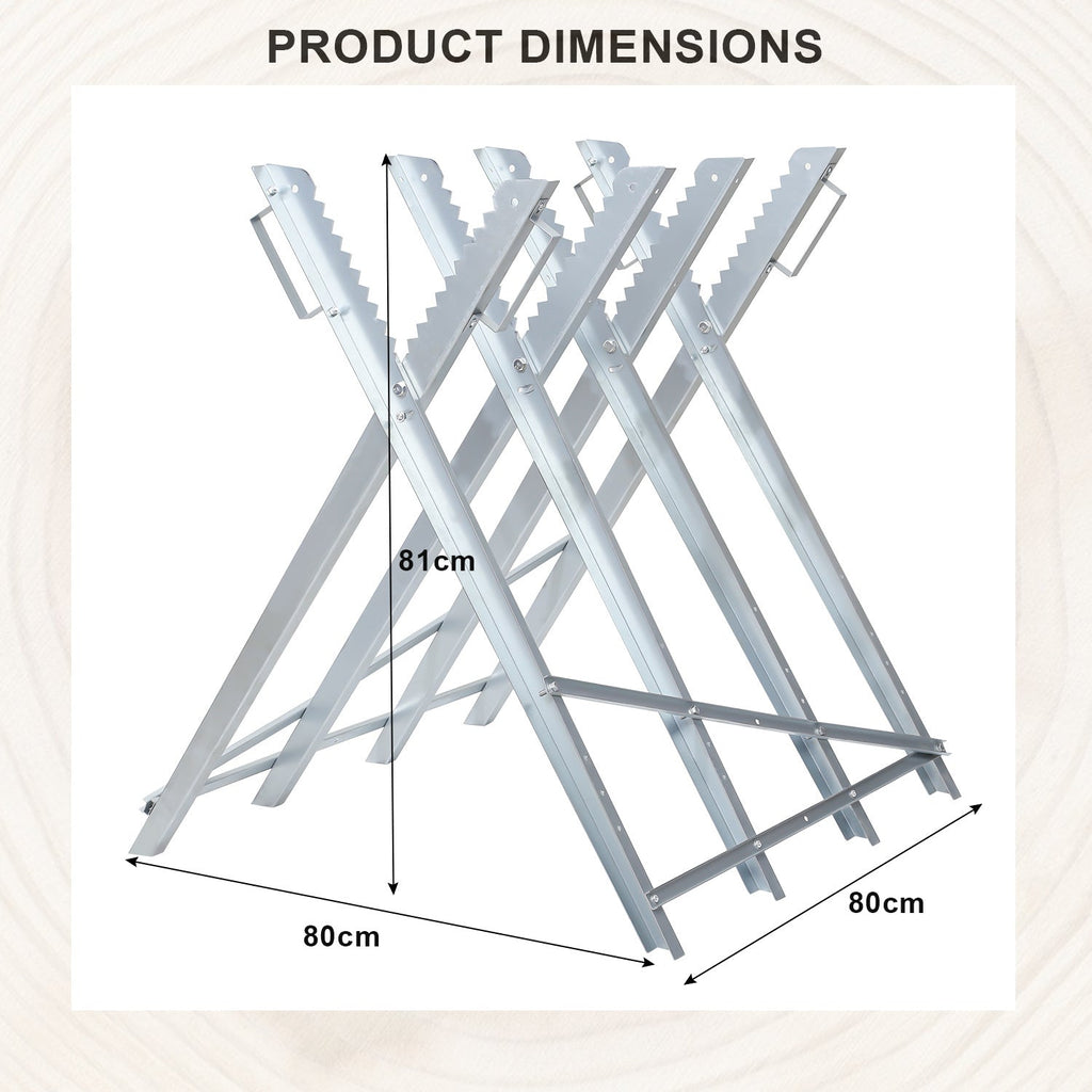 Cosmo Go Sägebock Verzinkt Klappbar Max. Belastung 150 kg