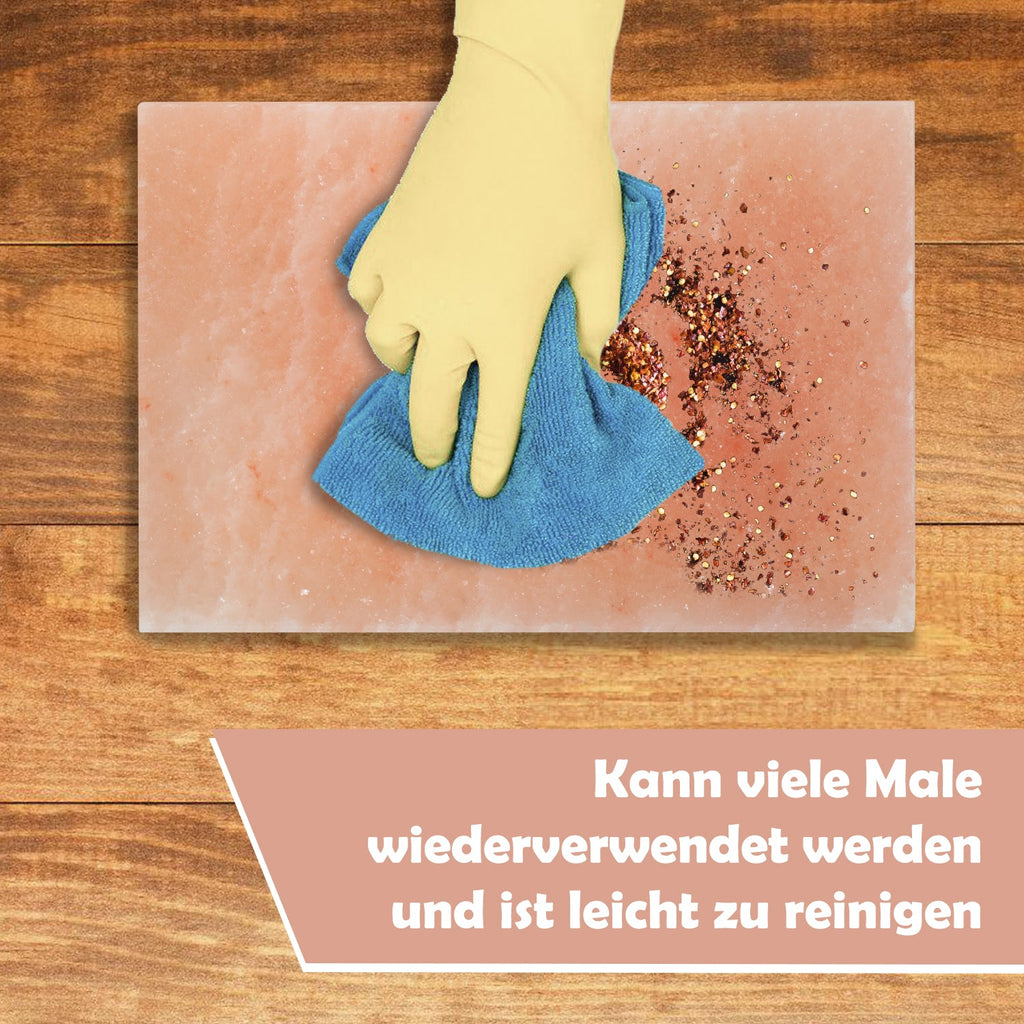 Salzstein zum Grillen