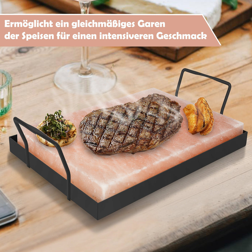 Salzstein zum Grillen