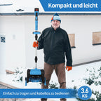 Cosmo Go Schneefräse Akku Elektrische Schneefräse