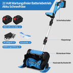Cosmo Go Schneefräse Akku Elektrische Schneefräse