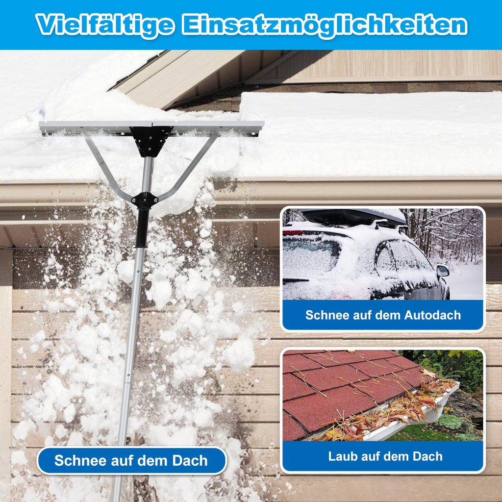 Cosmo Go Schneeschieber Dachräumer Alu klappbar 6.3m
