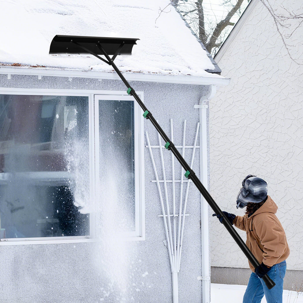Cosmo Go Schneeschieber Dachräumer Alu Teleskopierbar 3.6m/4.8m