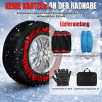 Cosmo Go 2x Schneesocken für Reifen Auto Reifensocken Verdickte