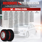Cosmo Go 2x Schneesocken für Reifen Auto Reifensocken Verdickte