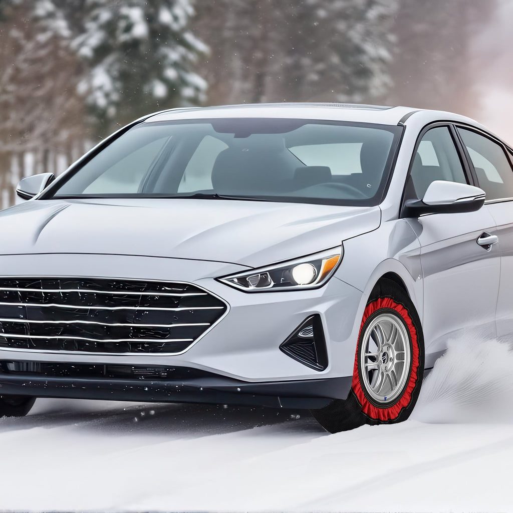 Cosmo Go 2x Schneesocken für Reifen Auto Reifensocken Verdickte