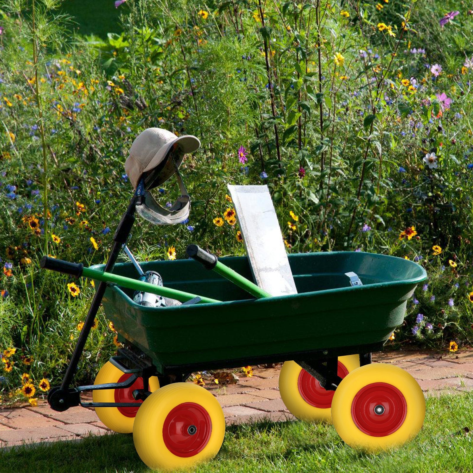 Cosmo Go Schubkarrenrad Vollgummi/Luftbereift 4.80 4.00-8