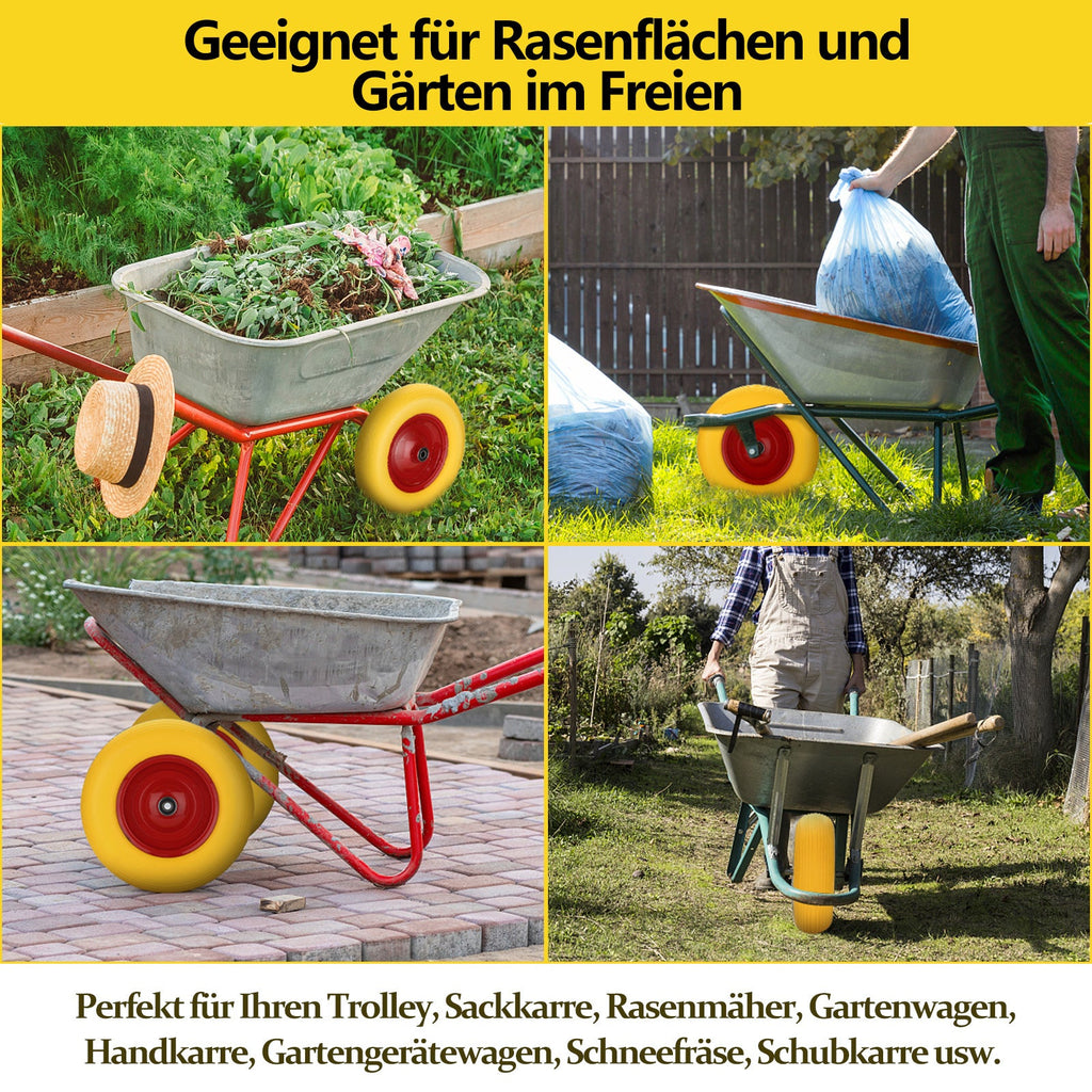 Cosmo Go Schubkarrenrad Vollgummi/Luftbereift 4.80 4.00-8