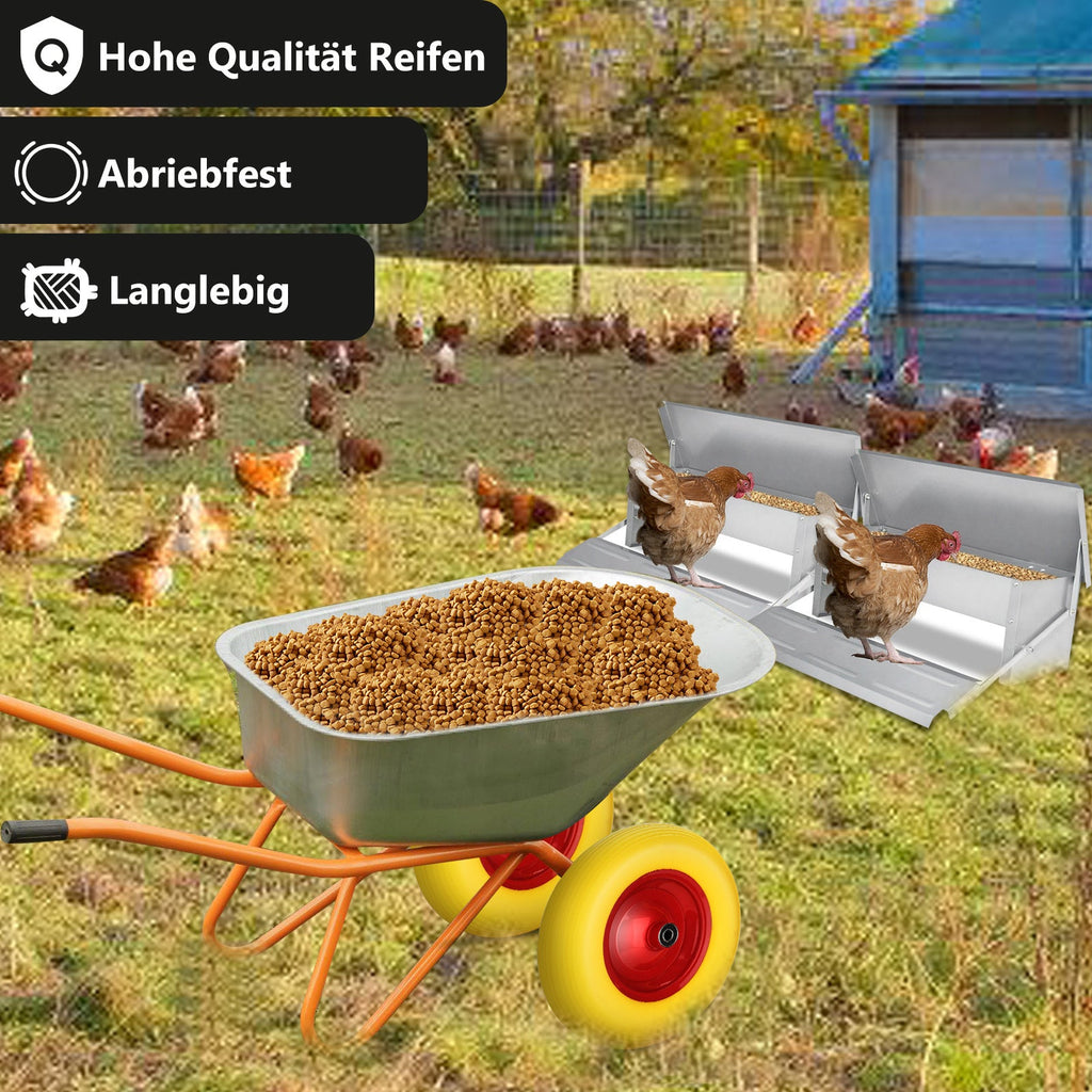 Cosmo Go Schubkarrenrad Vollgummi/Luftbereift 4.80 4.00-8