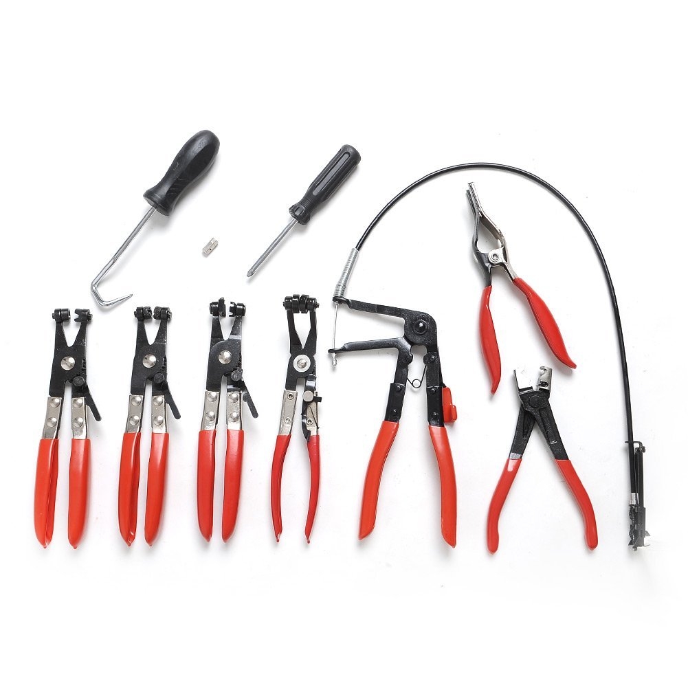 Cosmo Go 11tlg Schlauchklemmenzange mit Tragekoffer