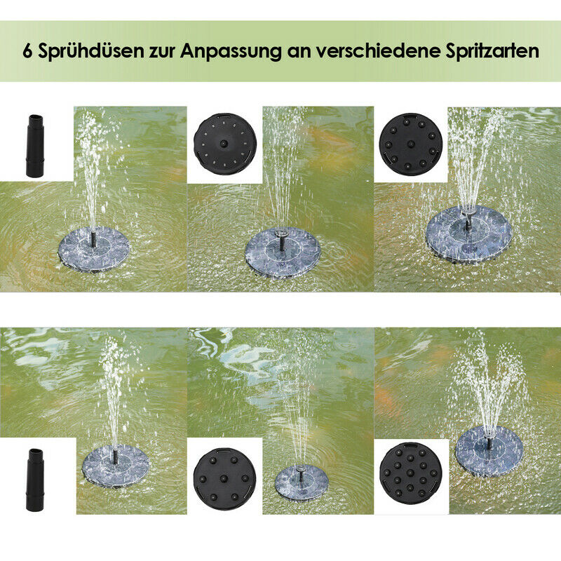Cosmo Go SolarPumpe Solarbrunnen Teichpumpe