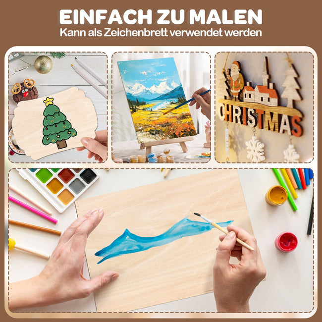 Cosmo Go Sperrholzplatte Lindenholz A3/A4 4-50 Stück Main Image