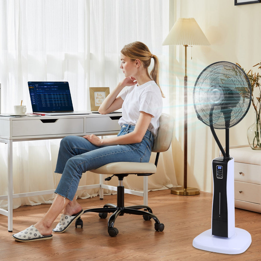 Cosmo Go Standventilator mit Wasserkühlung Ultraschall-Sprühnebel