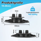 Cosmo Go Stelzlager Höhenverstellbar Plattenlager Terrassenlager