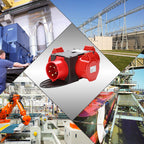 Cosmo Go Adapter Stromverteiler 3 x CEE 400V/16A 5 Polig CEE-Steckdose